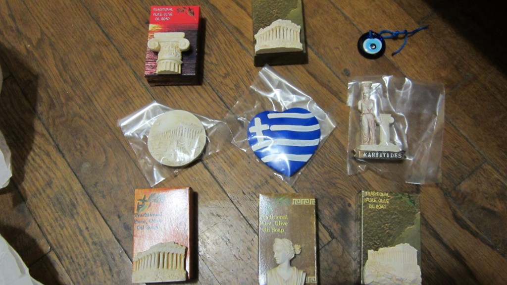 Sample souvenirs for 1 euro or less