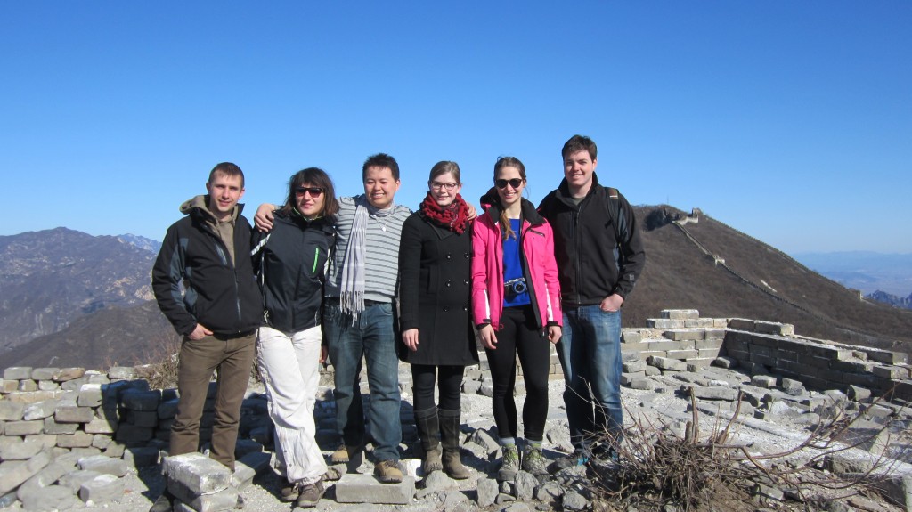 Group Photos on the top of Jiankou Section of Great Wall