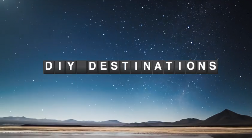 Official DIY Destinations Poster