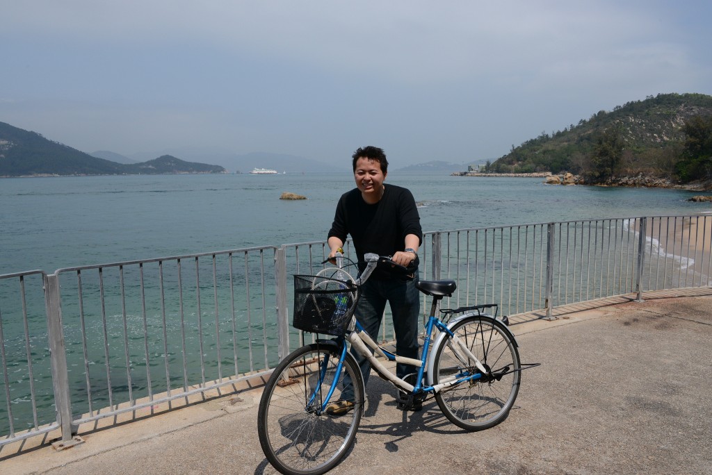 Sai Tai Road in coastal Cheung Chau