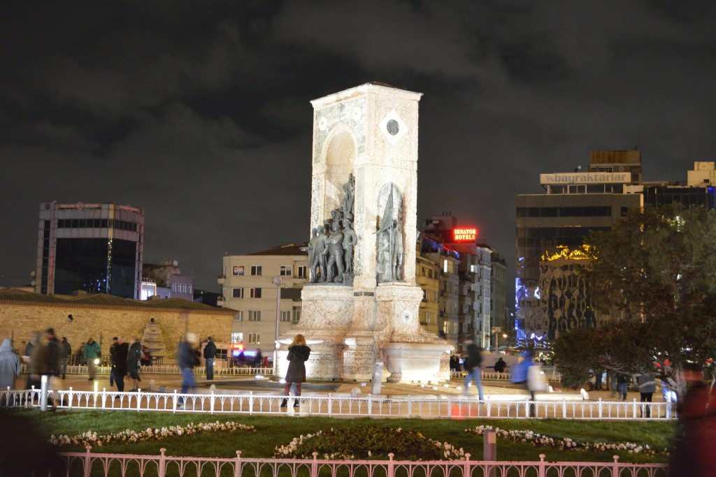 Taksim Square at Night
