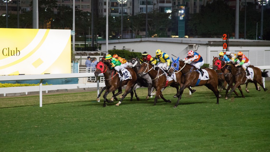 Horse Racing at Happy Valley Racecourse