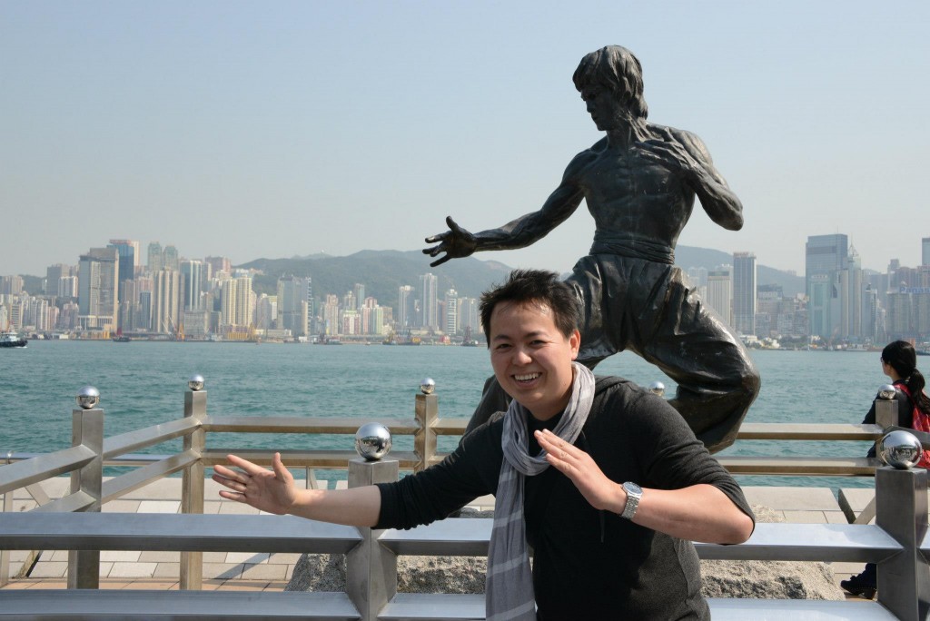 Avenue of Stars on Tsim Sha Tsui 