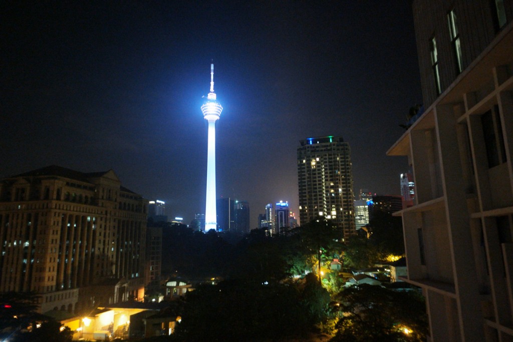 Breathtaking view of KL Tower from many of its suites