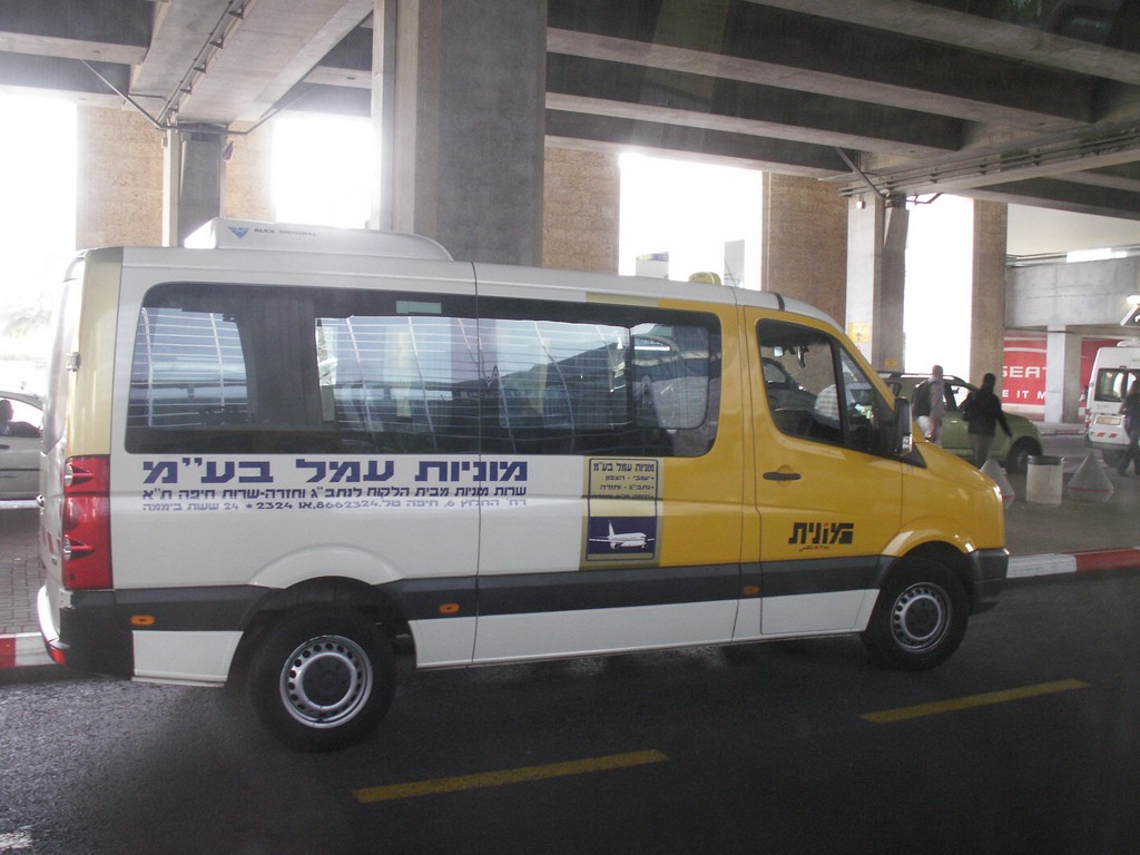 Sheruts or Shared Taxi Mini-van