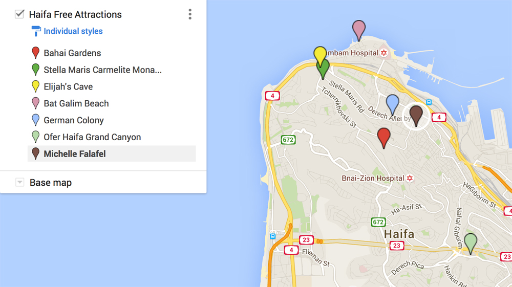 DIY Destinations' Free Attractions in Haifa