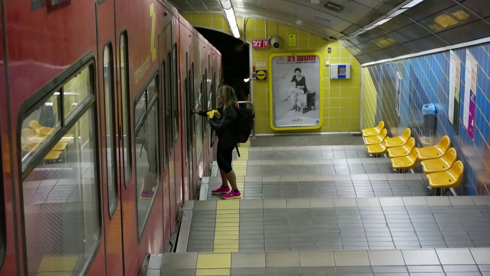 Haifa's "Carmelit" Metro Subway System