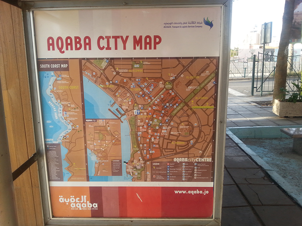 Aqaba City Maps (go2jordan.info)