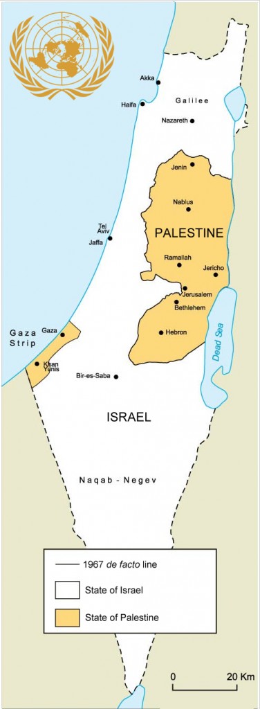 Map of Palestine