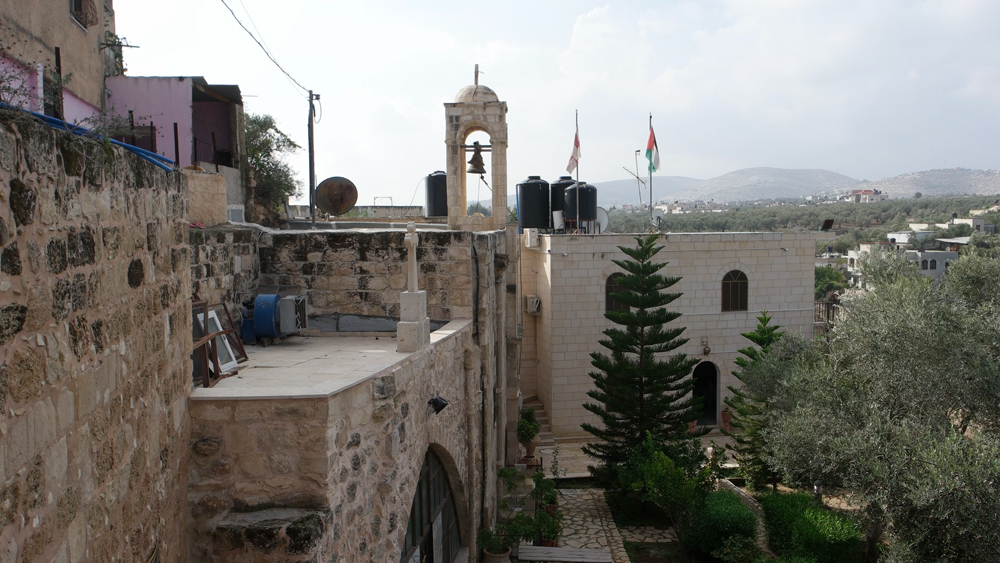 St George Church in Burqin, one of the oldest church in the world