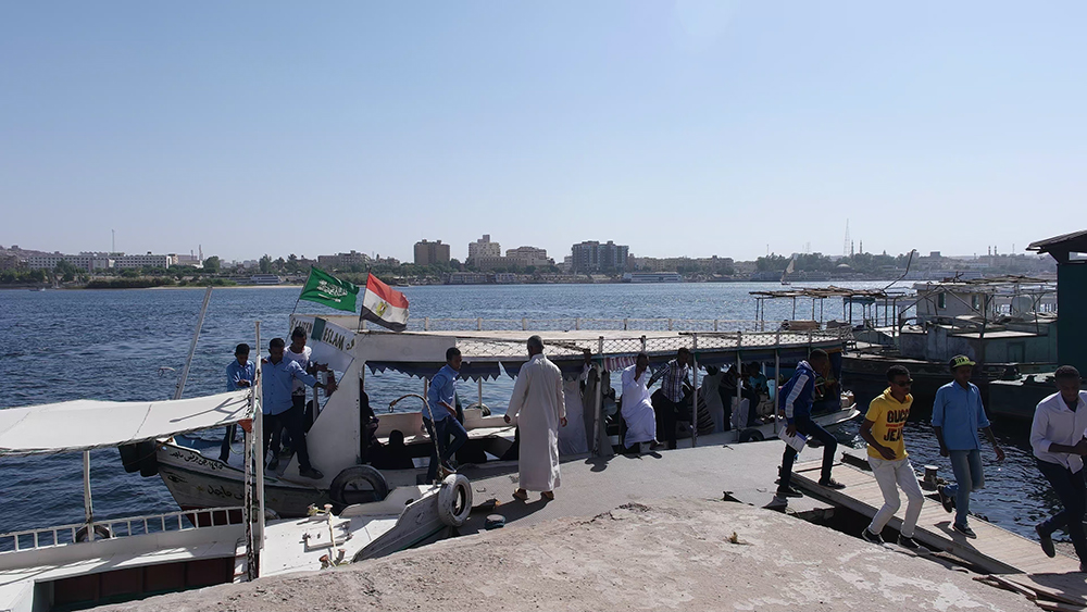 Aswan Ferry Terminal on East Bank